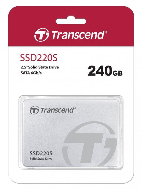 Накопичувач SSD 240GB Transcend SSD220 (TS240GSSD220S)