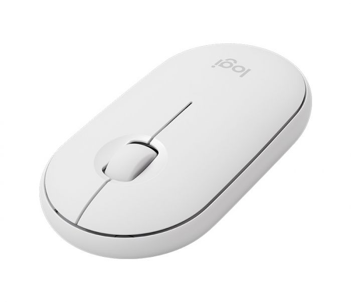 Мишка бездротова Logitech Pebble M350 White (910-005716)