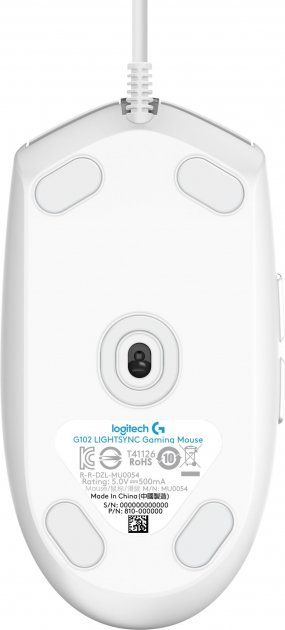 Мишка Logitech G102 Lightsync (910-005824) White USB