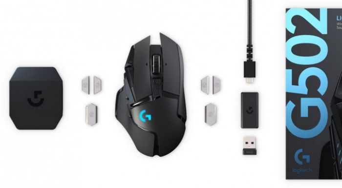 Миша Logitech G502 Lightspeed Wireless Gaming (910-005567) Black