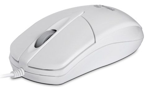 Мишка REAL-EL RM-211 White (EL123200014)