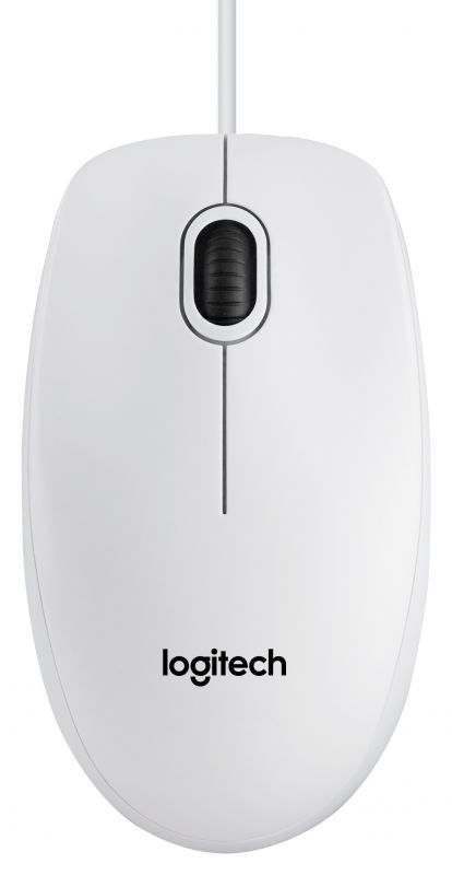 Мишка Logitech B100 White (910-003360)