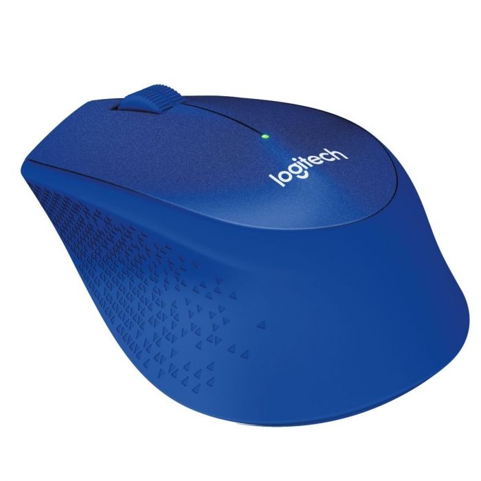 Мишка бездротова Logitech M330 Silent Plus Blue (910-004910)