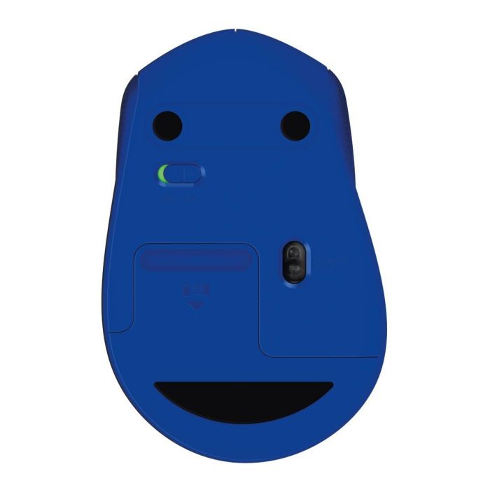 Мишка бездротова Logitech M330 Silent Plus (910-004910) Blue USB