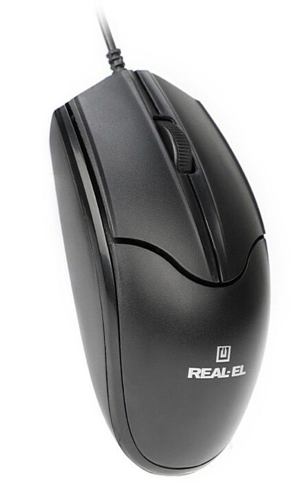 Мишка REAL-EL RM-410 Silent Black (EL123200025)