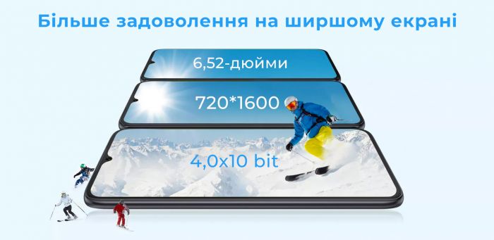 Смартфон Oscal C60 4/32GB Dual Sim Purple