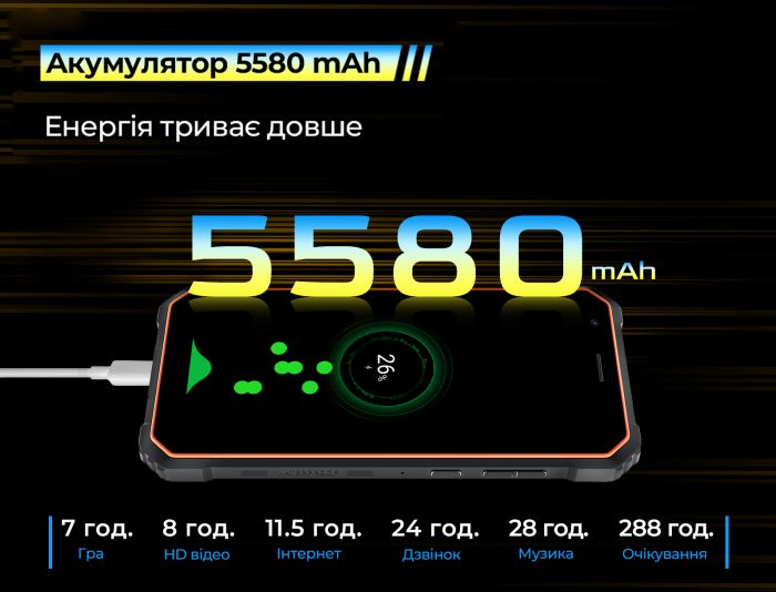 Смартфон Oscal S60 Pro 4/32GB Dual Sim Black