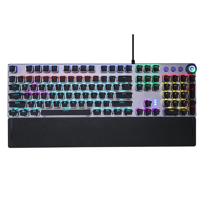 Клавіатура Aula Mechanical Keyboard Fireshock V5 Wired Black (6948391221779)