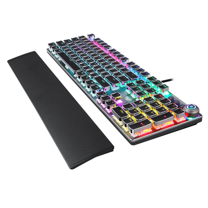 Клавіатура Aula Mechanical Keyboard Fireshock V5 Wired Black (6948391221779)