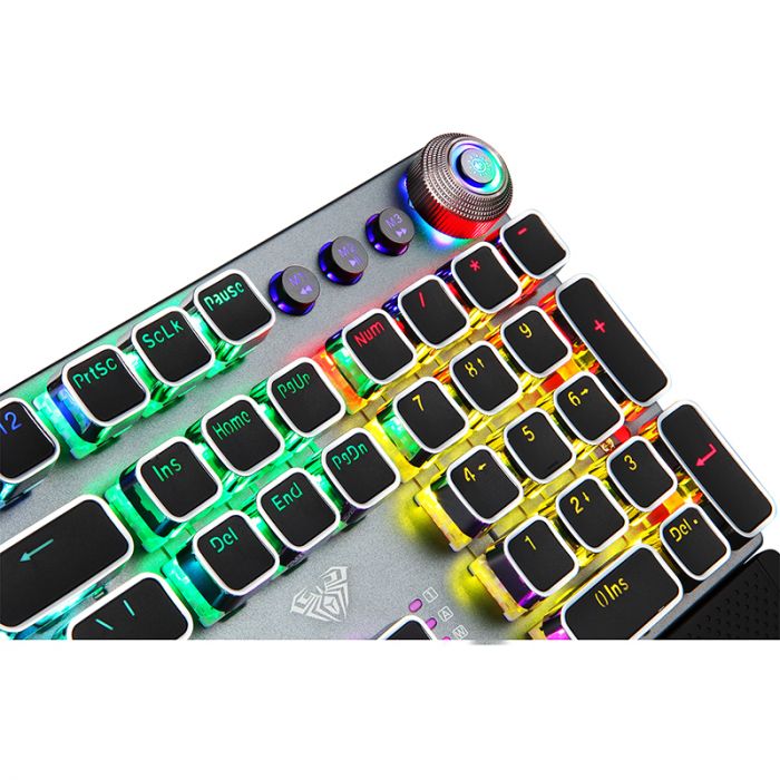 Клавіатура Aula Mechanical Keyboard Fireshock V5 Wired Black (6948391221779)