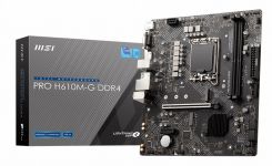 Материнська плата MSI PRO H610M-G DDR4 Socket 1700