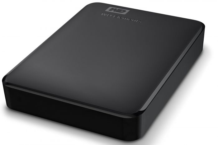 Зовнішній жорсткий диск 2.5" USB 5.0TB WD Elements Portable Black (WDBU6Y0050BBK-WESN)