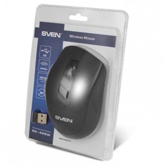 Мишка бездротова Sven RX-425W Black USB