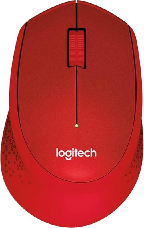 Мишка бездротова Logitech M330 Silent Plus (910-004911) Red USB