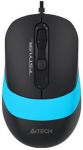 Мишка A4Tech FM10 Black/Blue USB