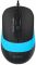 Мишка A4Tech FM10 Black/Blue USB