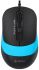 Миша A4Tech FM10 Black/Blue