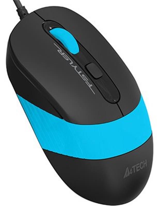 Мишка A4Tech FM10 Black/Blue USB