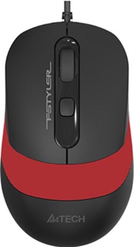 Мишка A4Tech FM10 Black/Red USB