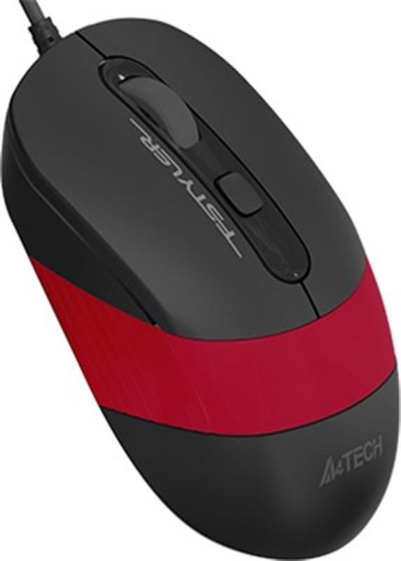 Мишка A4Tech FM10 Black/Red USB