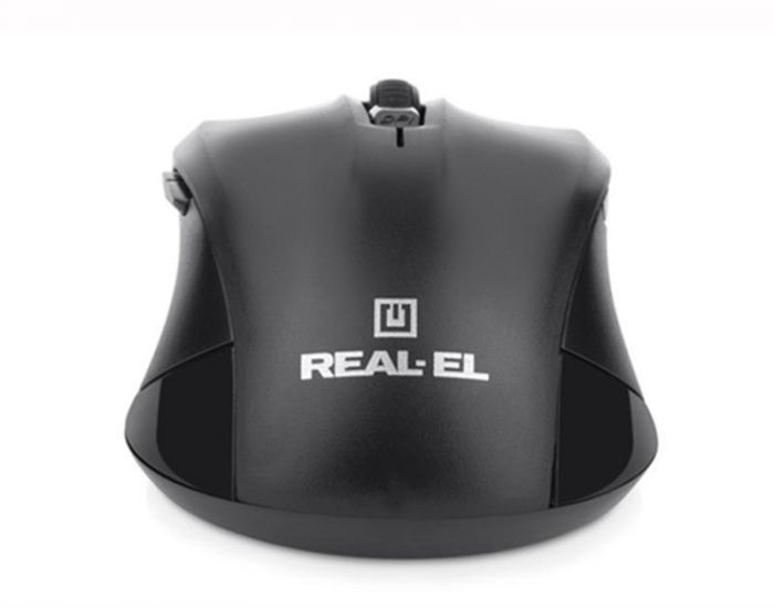 Мишка бездротова REAL-EL RM-307 Black USB