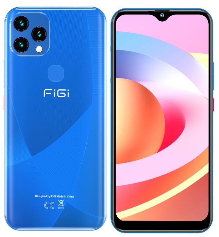 Смартфон FiGi Note 1C 4/32GB Dual Sim Racing Blue EU_