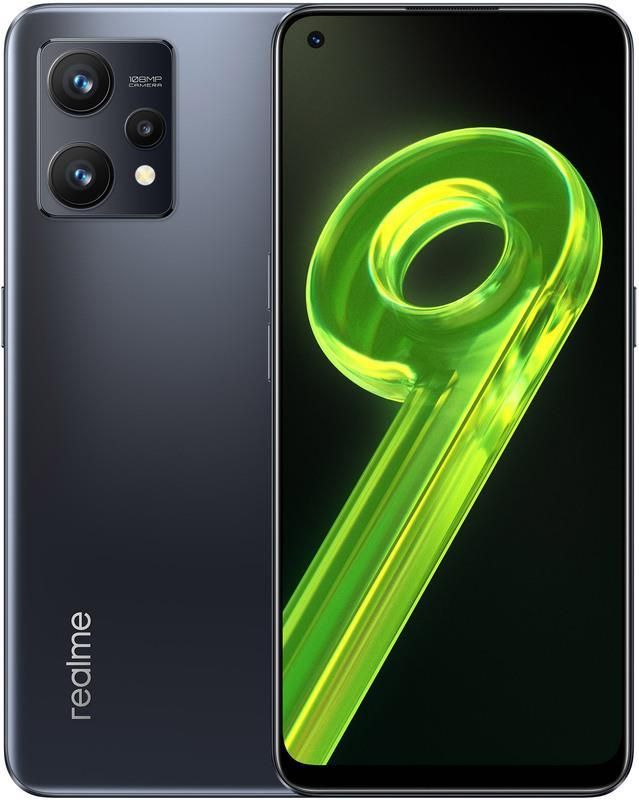 Смартфон Realme 9 4G 8/128GB Dual Sim Meteor Black EU_