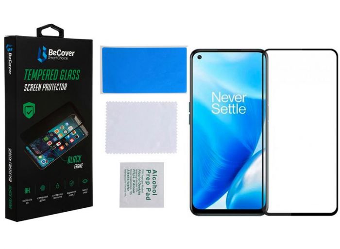 Захисне скло BeCover для OnePlus Nord N2 5G Black (707497)