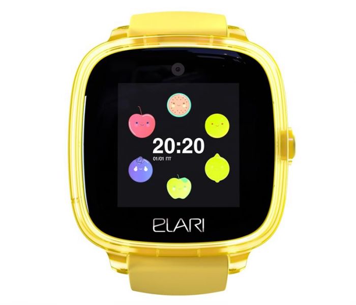 Дитячий смарт-годинник з GPS-трекером Elari KidPhone Fresh Yellow (KP-F/Yellow)