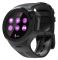 Дитячий смарт-годинник Elari KidPhone 4G Round Black (KP-4GRD-B)