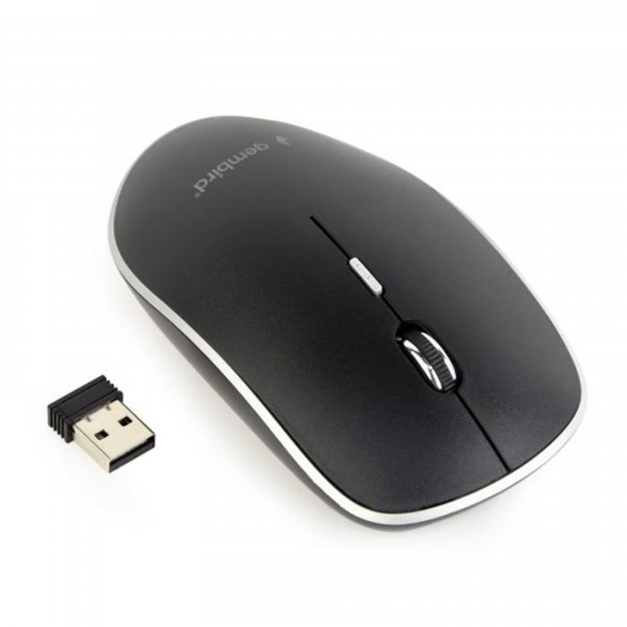 Мишка бездротова Gembird MUSW-4BS-01 Black USB
