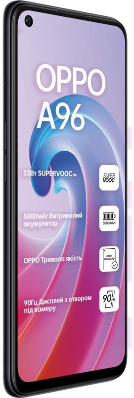 Смартфон Oppo A96 8/128GB Dual Sim Starry Black