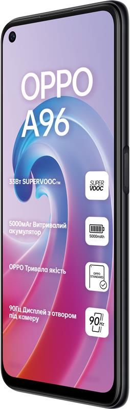 Смартфон Oppo A96 6/128GB Dual Sim Starry Black