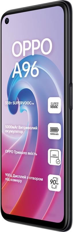 Смартфон Oppo A96 8/128GB Dual Sim Starry Black