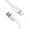 Кабель Proda PD-B27i USB-C-Lightning, 1м, White