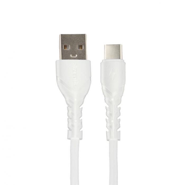 Кабель Proda PD-B47a USB-USB Type-C, 1м, White