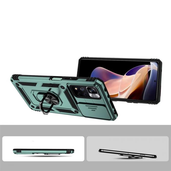 Чохол-накладка BeCover Military для Xiaomi Redmi Note 11 Pro/11 Pro Plus Green (707424)