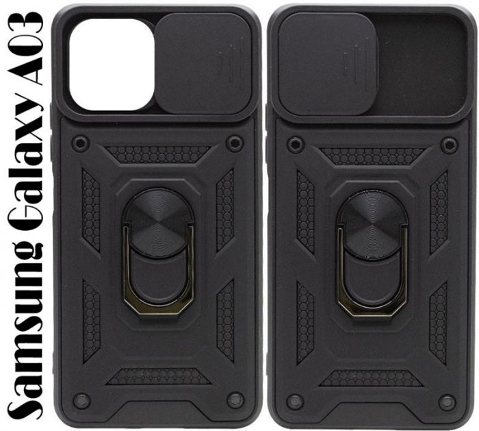 Чохол-накладка BeCover Military для Samsung Galaxy A03 SM-A035 Black (707367)