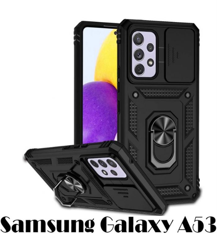 Чохол-накладка BeCover Military для Samsung Galaxy A53 SM-A536 Black (707377)