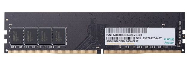 Модуль пам`ятi DDR4 8GB/2400 1.2V Apacer (EL.08G2T.GFH)