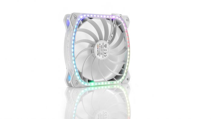 Вентилятор Enermax SquA RGB White (3pcs Pack) (UCSQARGB12P-W-BP3); 120х120х26мм, 3-pin, 4-pin