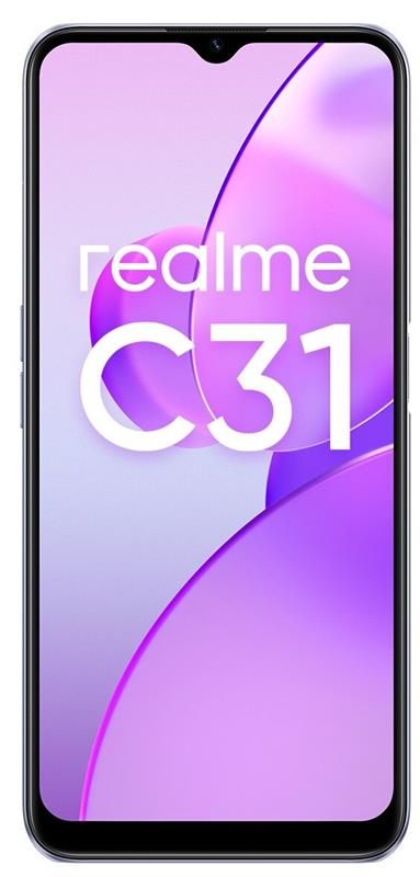 Смартфон Realme C31 4/64GB Dual Sim Light Silver EU_