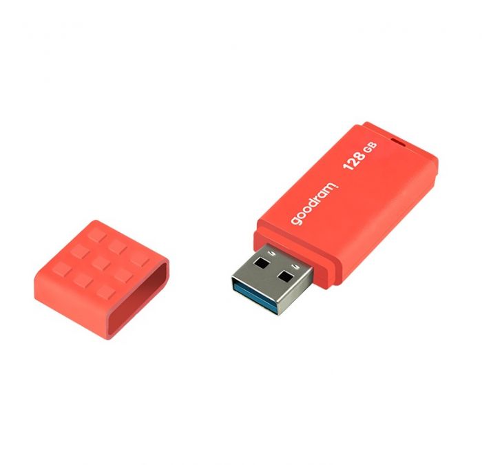 Флеш-накопичувач USB3.0 128GB GOODRAM UME3 Orange (UME3-1280O0R11)