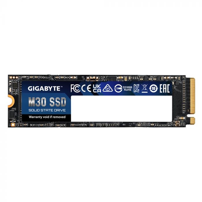 Накопичувач SSD  512GB Gigabyte M30 M.2 PCIe NVMe 3.0 x4 3D TLC (GP-GM30512G-G)