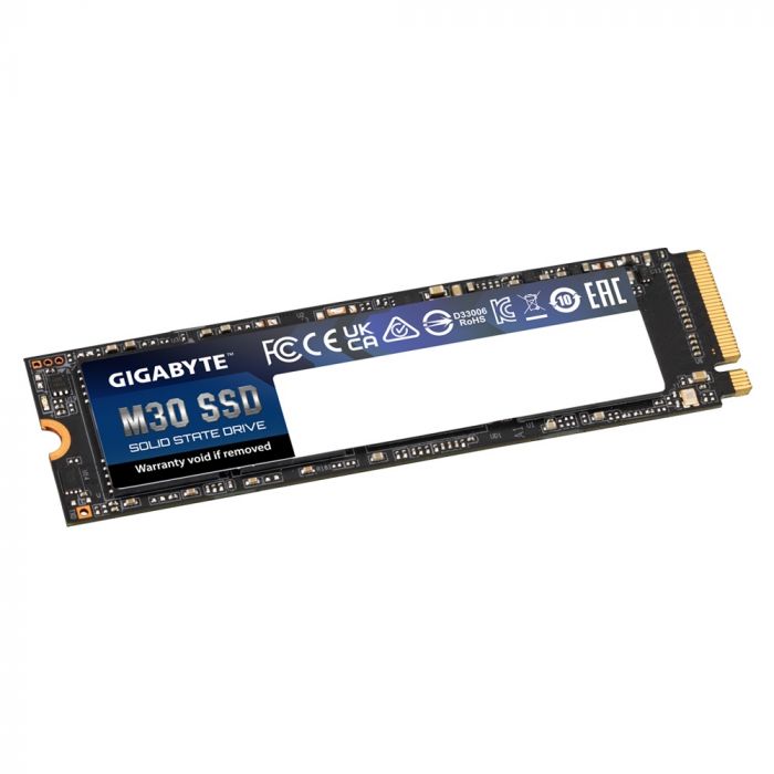 Накопичувач SSD  512GB Gigabyte M30 M.2 PCIe NVMe 3.0 x4 3D TLC (GP-GM30512G-G)