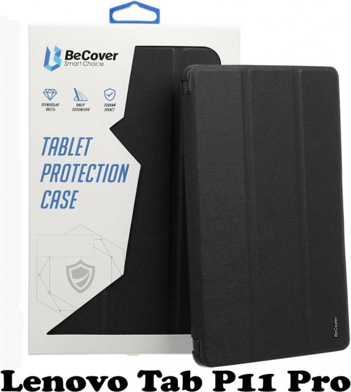 Чохол-книжка BeCover Smart для Lenovo Tab P11 Pro Black (707592)