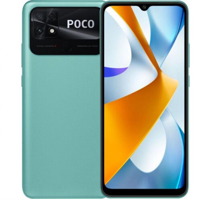 Смартфон Xiaomi Poco C40 4/64GB Dual Sim Coral Green EU_