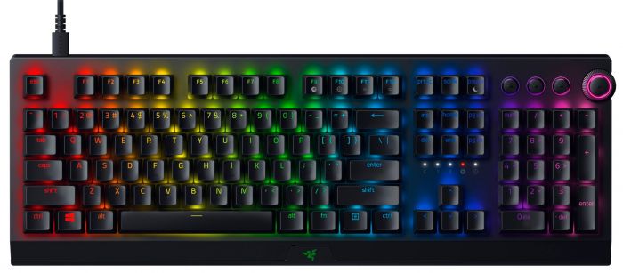 Клавіатура бездротова Razer BlackWidow V3 Pro (RZ03-03530800-R3R1) Black USB/Bluetooth