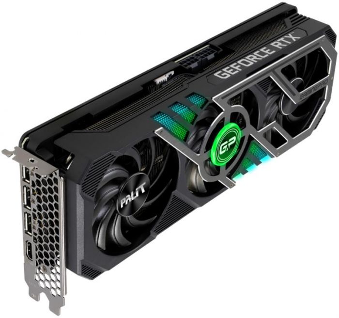 Відеокарта GF RTX 3070 Ti 8GB GDDR6X GamingPro Palit (NED307T019P2-1046A)