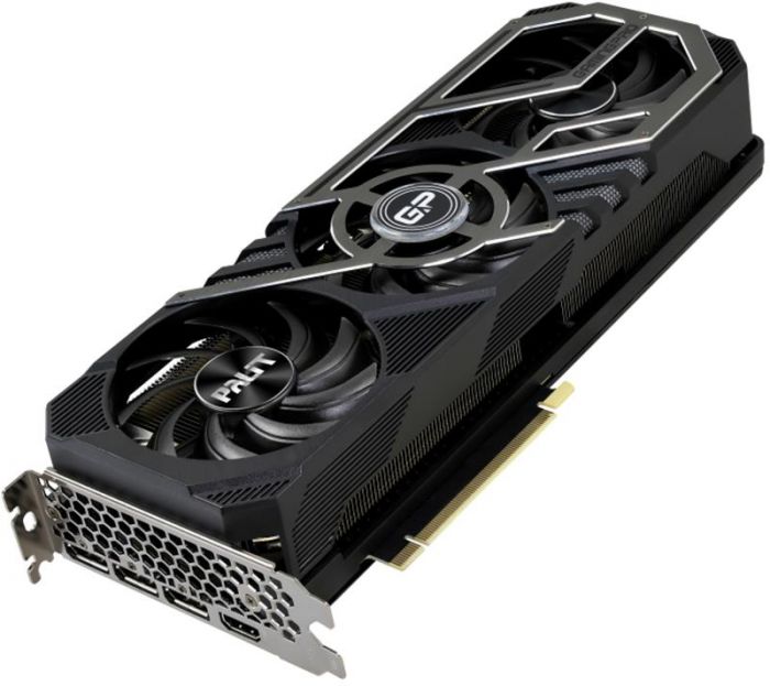 Відеокарта GF RTX 3070 Ti 8GB GDDR6X GamingPro Palit (NED307T019P2-1046A)